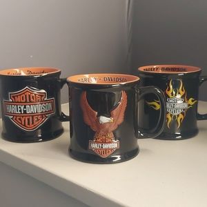 HARLEY DAVIDSON COFFEE MUGS